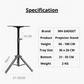Projector Tripod Stand Universal 180cm